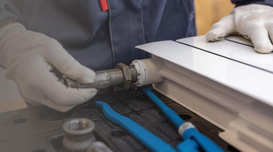 Expert burst pipe repair services in Cairo, WV